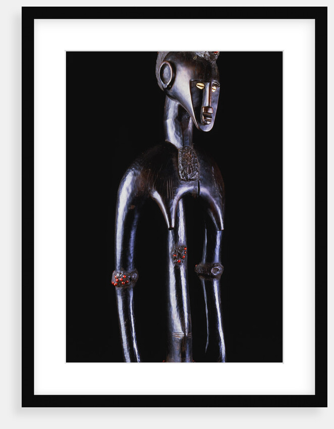 A Superb Senufo Female Rhythm Pounder, Pombilele From Siskasso In the Folona District Northern Senufo Area by Anonymous