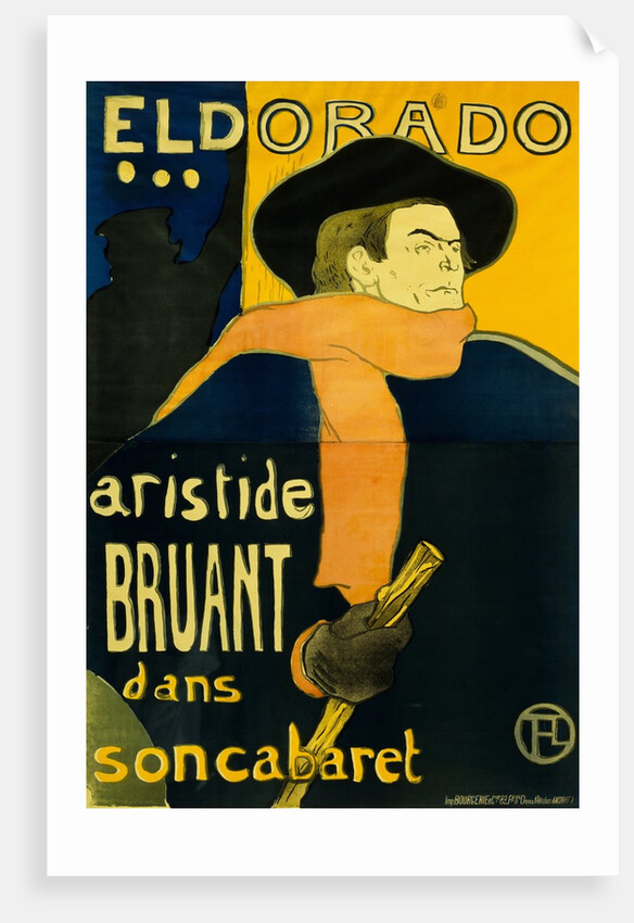 Eldorado Poster by Henri de Toulouse-Lautrec