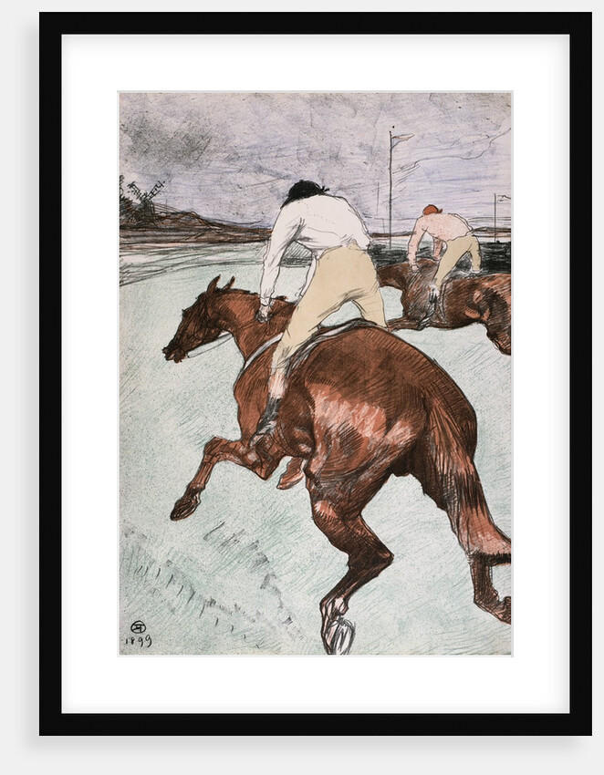Le Jockey by Henri de Toulouse-Lautrec
