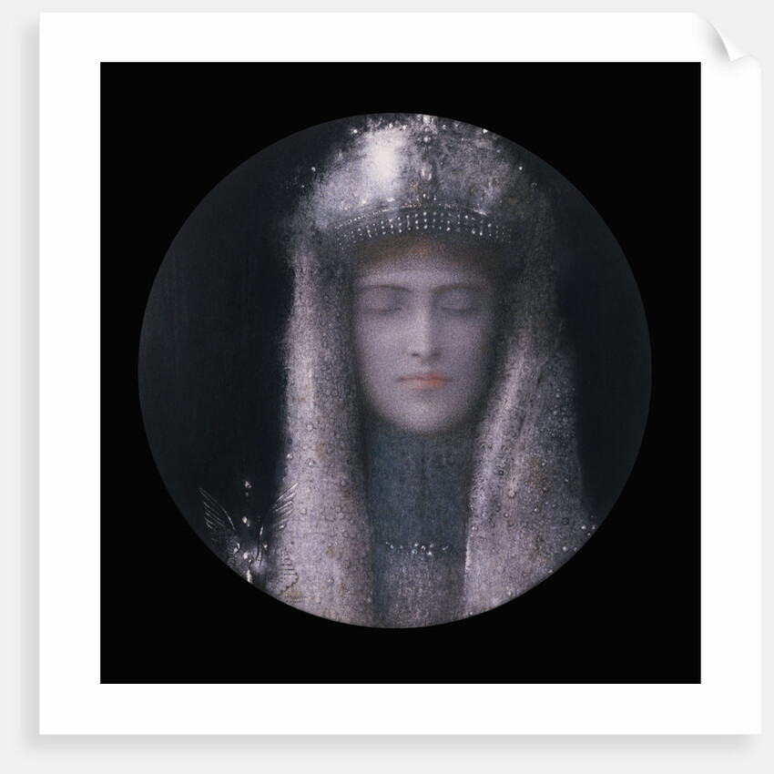 La Tiare d'Argent by Fernand Khnopff