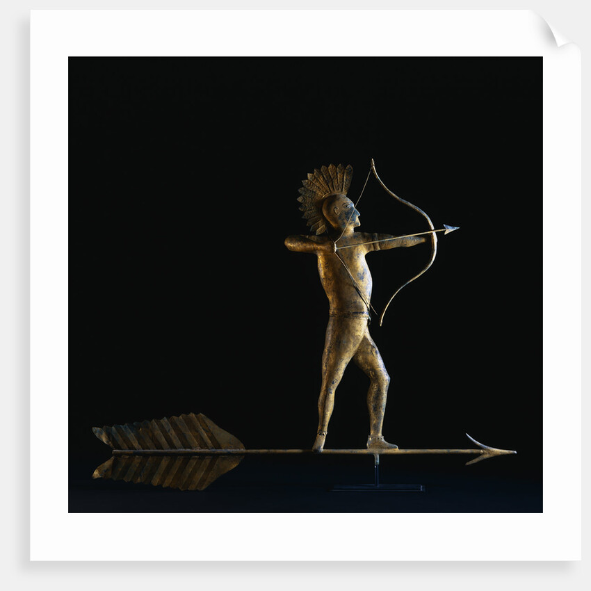 19th Century American Indian Weathervane by Anonymous