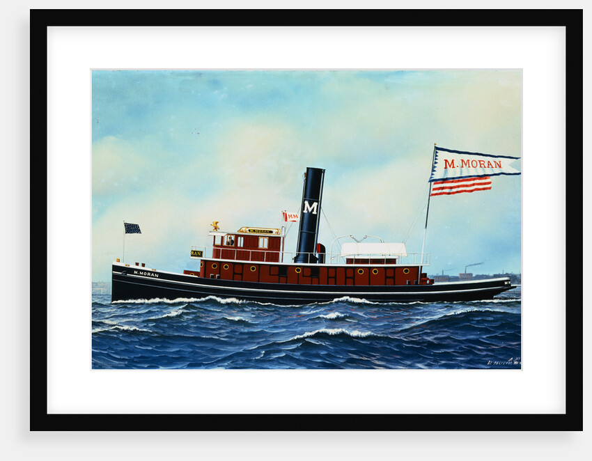 Tug Boat by Antonio Jacobsen