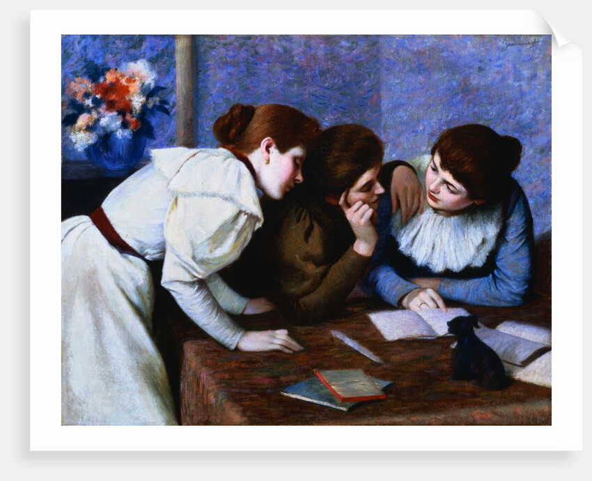 The Lecture by Federico Zandomeneghi