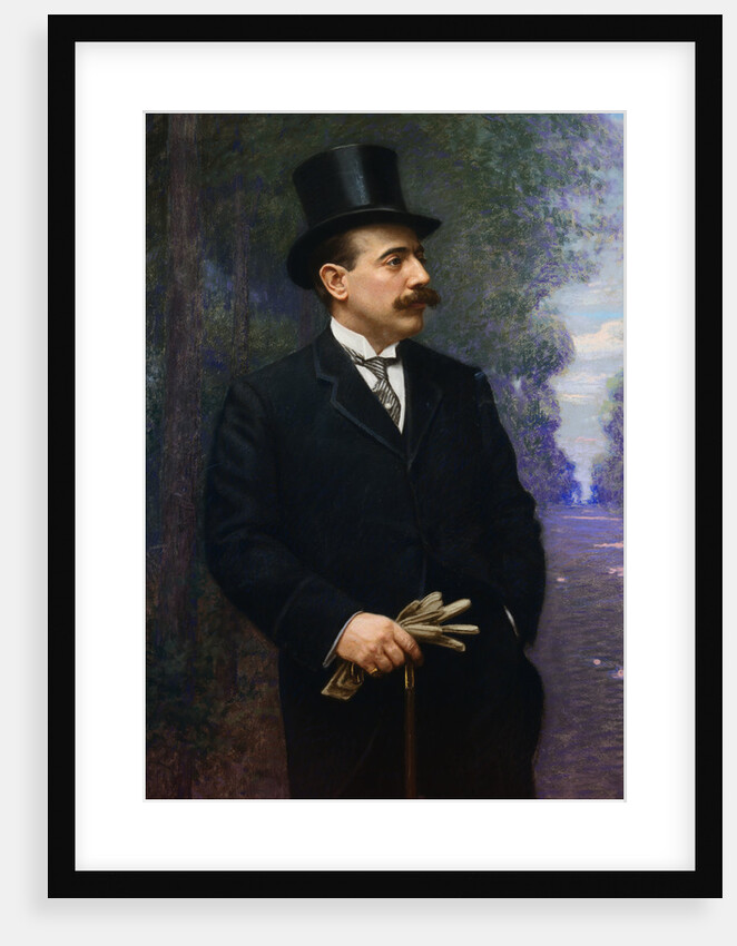 A Paisian in the Bois de Boulogne by Gaspard Felix Tournachon