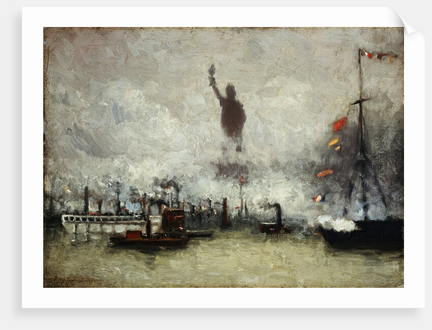 The Statue of Liberty by Francis Hopkinson Smith