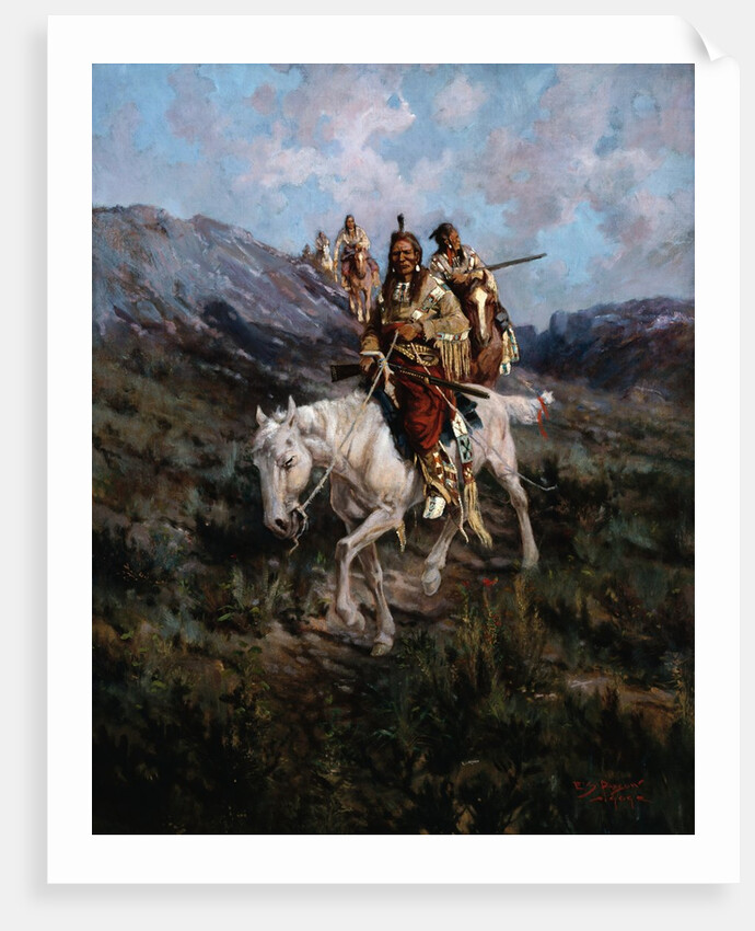 Visit to Another Tribe by Edgar Samuel Paxson
