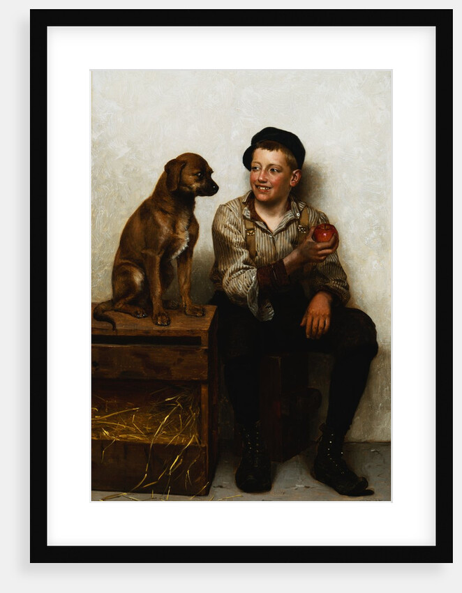 Teasing the Pup by John George Brown