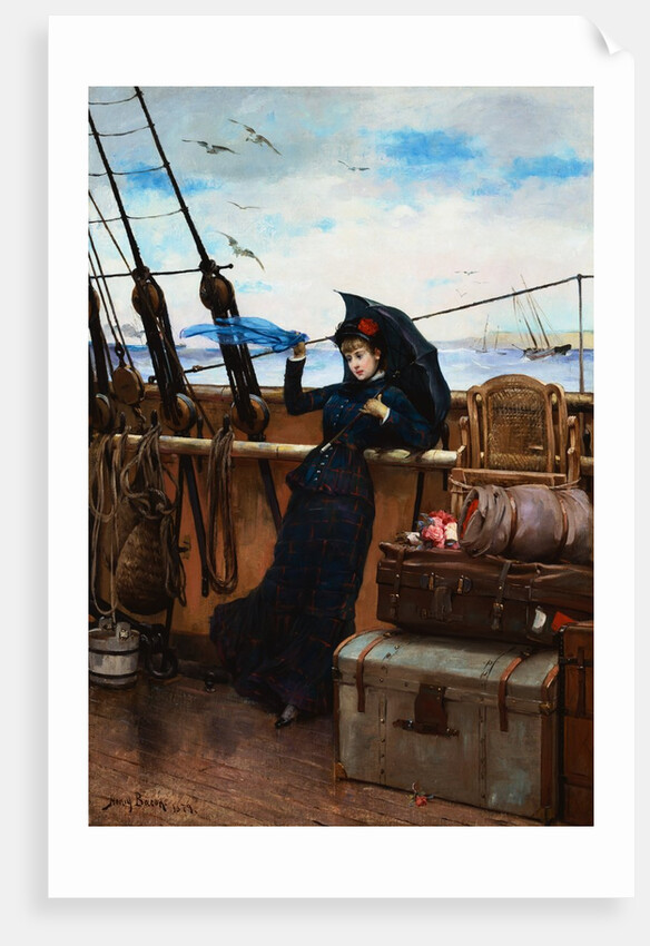 The Departure by Henry Bacon