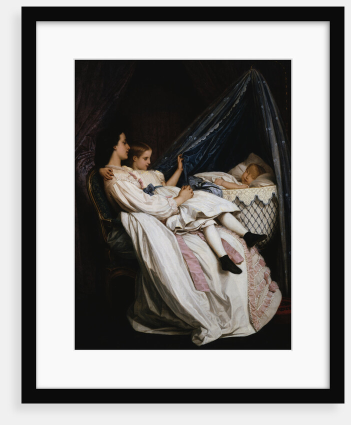 The New Arrival by Auguste Toulmouche
