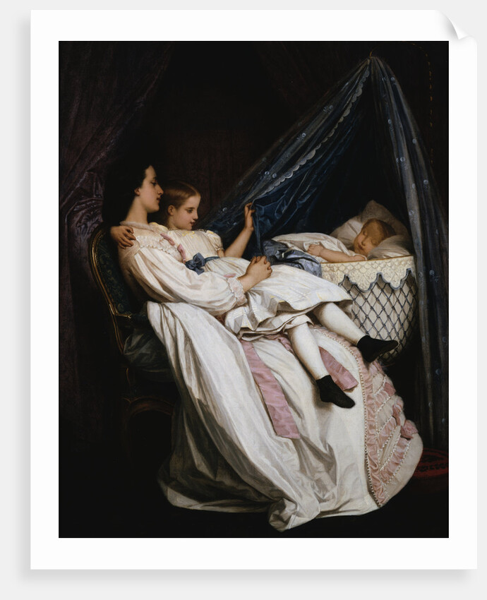 The New Arrival by Auguste Toulmouche
