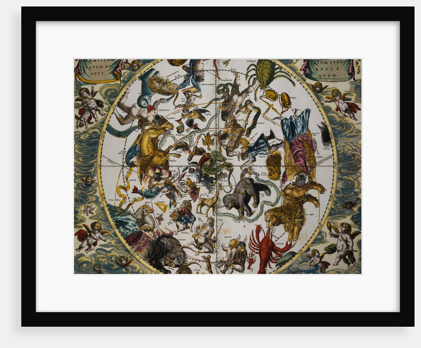 Atlas Coelestis seu Harmonia Macrocosmica (Celestial Atlas) by Andreas Cellarius