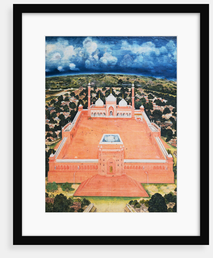 The Great Mosque, Delhi by Company School
