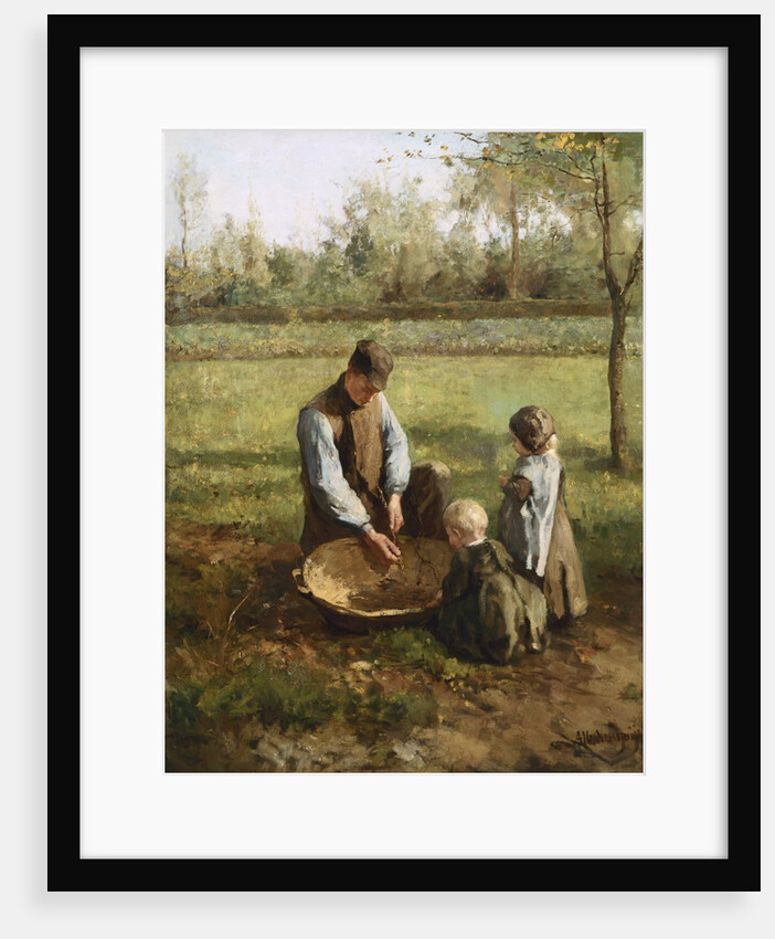 Watching Father Work by Albert Neuhuijs