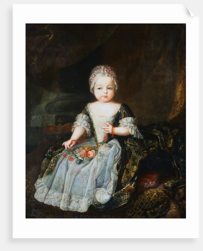 Portrait of Princess Theresia as a Child by Louis de Silvestre