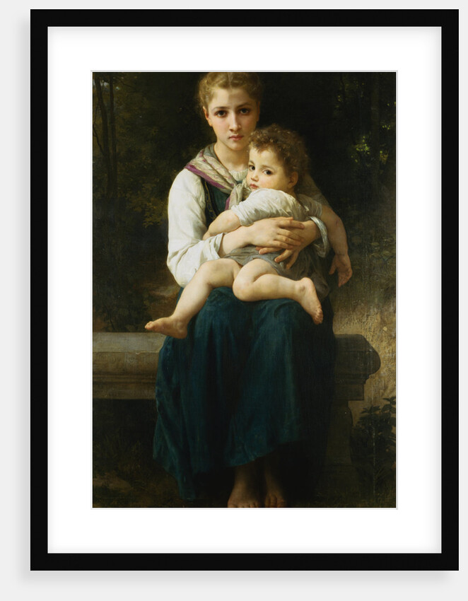 The Two Sisters by William Adolphe Bouguereau