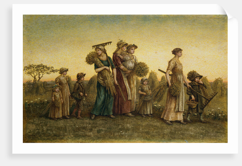 Gleaners Going Home by Kate Greenaway