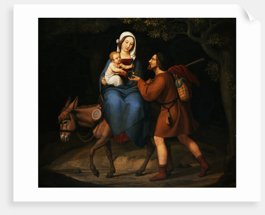The Flight Into Egypt by Heinrich Maria von Hess