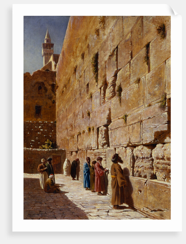 The Wailing Wall by Charles Robertson