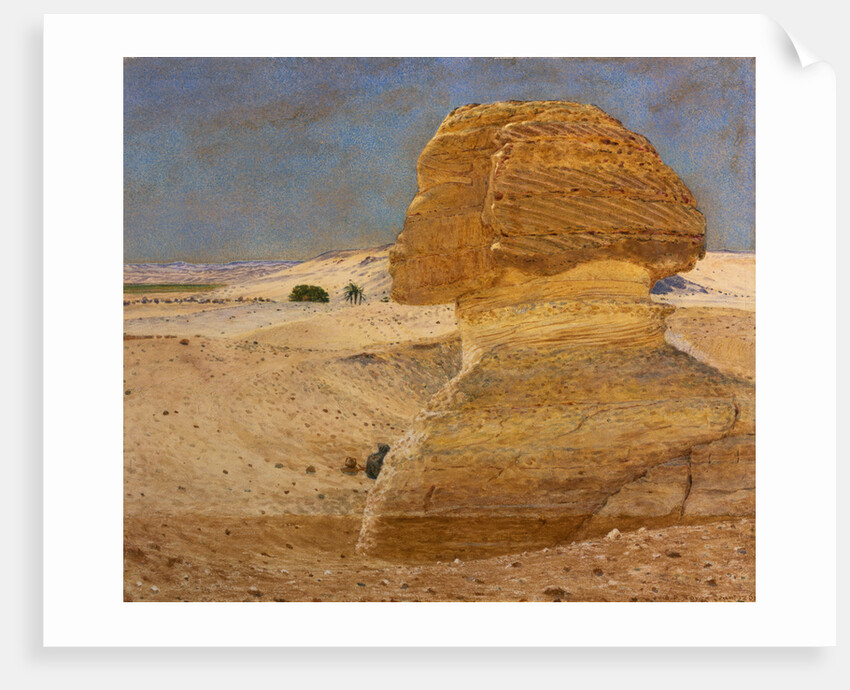 The Great Sphinx at Gizeh by George Price Boyce