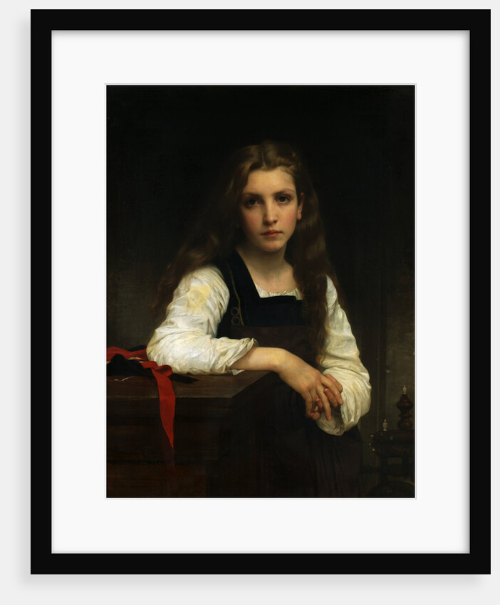 The Fair Spinner by William Adolphe Bouguereau