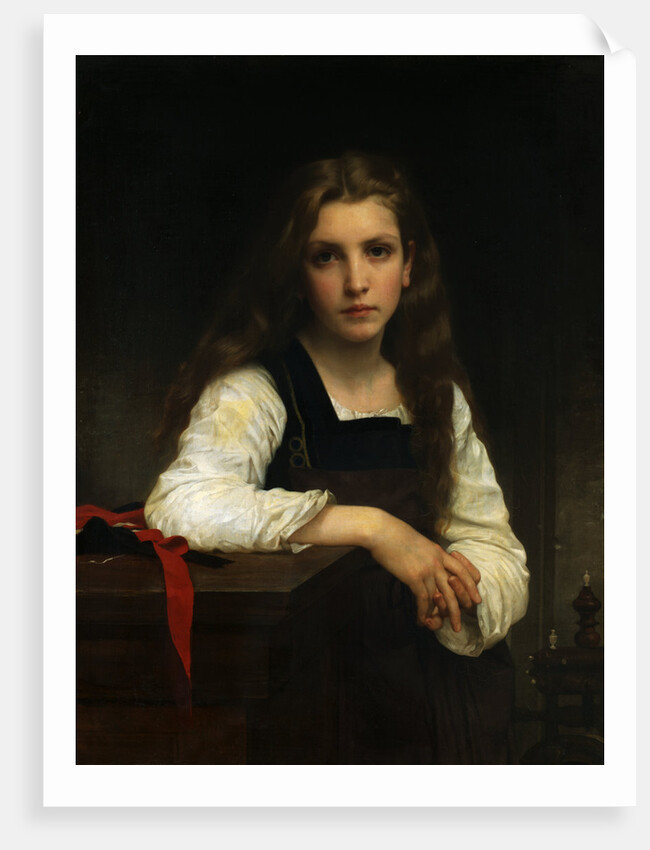 The Fair Spinner by William Adolphe Bouguereau