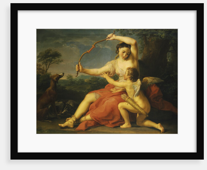 Diana Breaking Cupid's Bow by Pompeo Girolamo Batoni