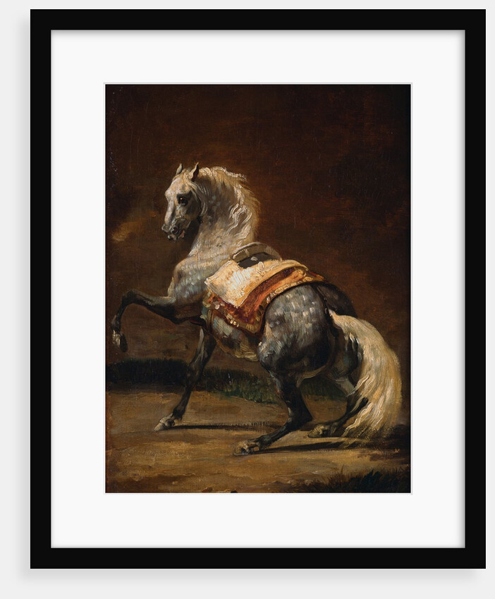 Dappled Grey Horse by Theodore Gericault