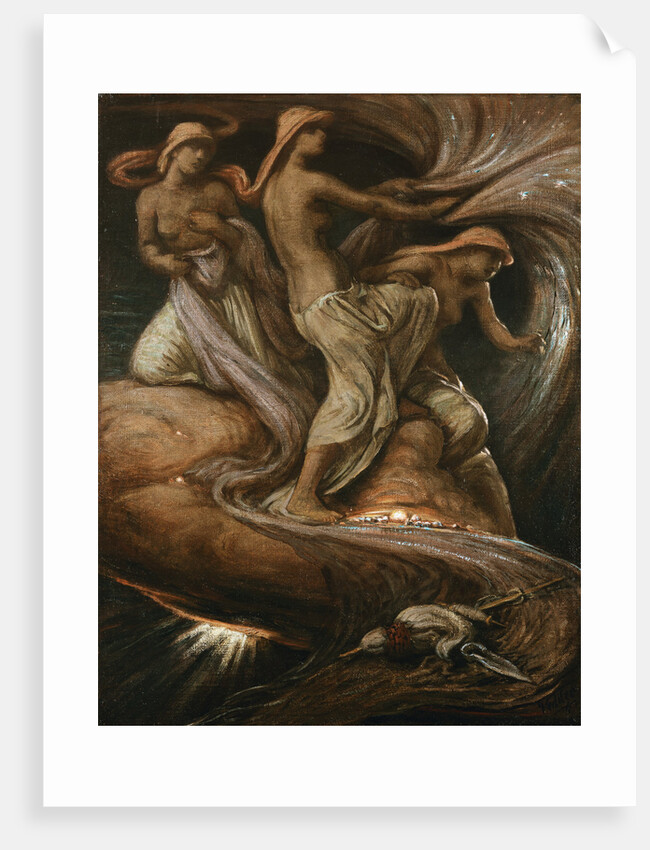 The Fates Gathering in the Stars by Elihu Vedder