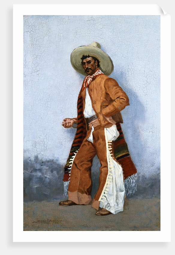 A Vaquero by Frederic Remington
