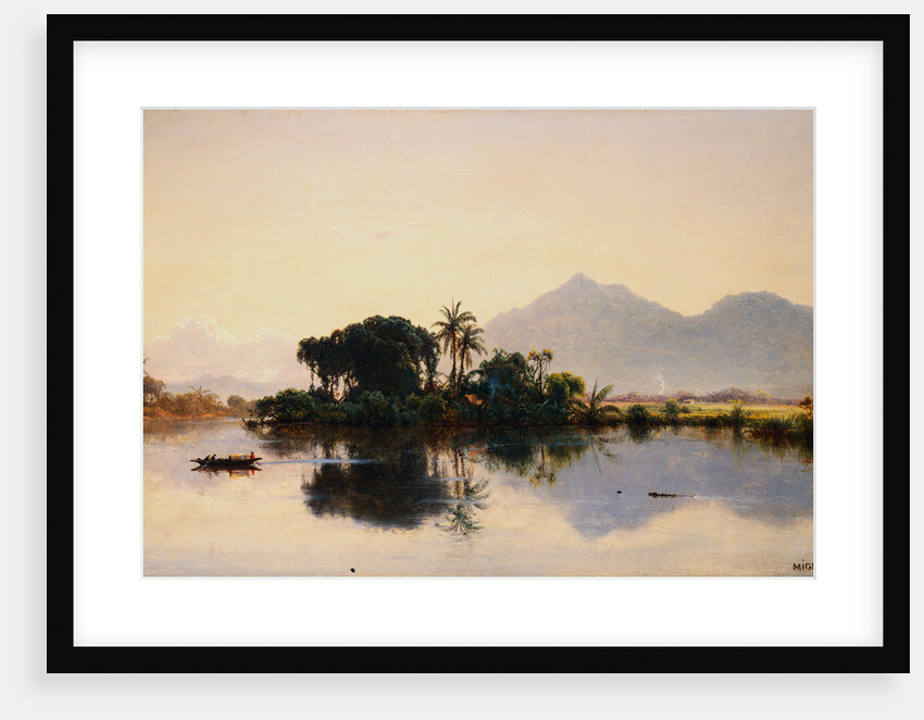 On the Orinico, Venezuela by Louis Remy Mignot