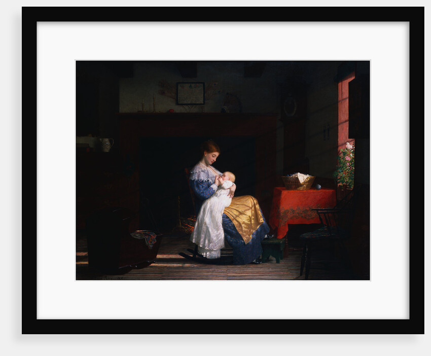 Mother and Child by Enoch Wood Perry