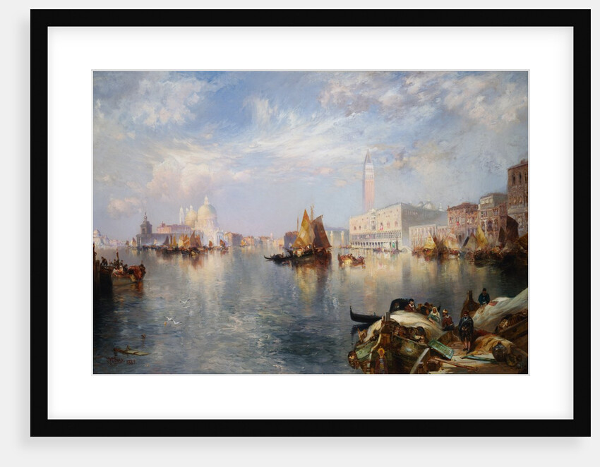 Venetian Grand Canal by Thomas Moran