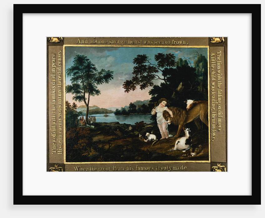 Peaceable Kingdom by Edward Hicks