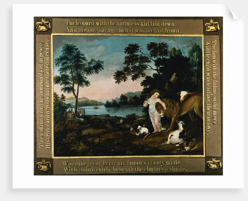 Peaceable Kingdom by Edward Hicks