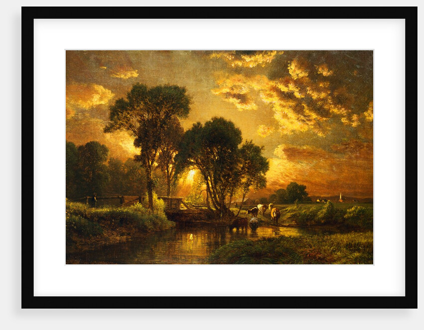 Medfield, Massachusetts by George Inness