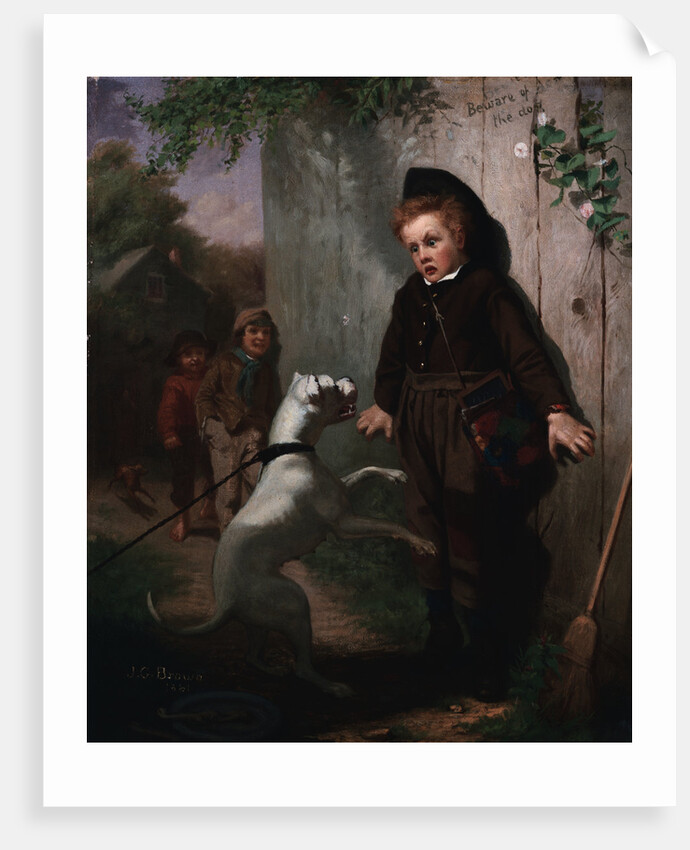 In a Tight Spot by John George Brown