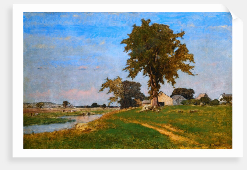Old Elm at Medfield by George Inness