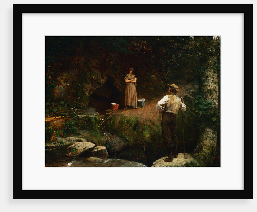 Early Lovers by Eastman Johnson
