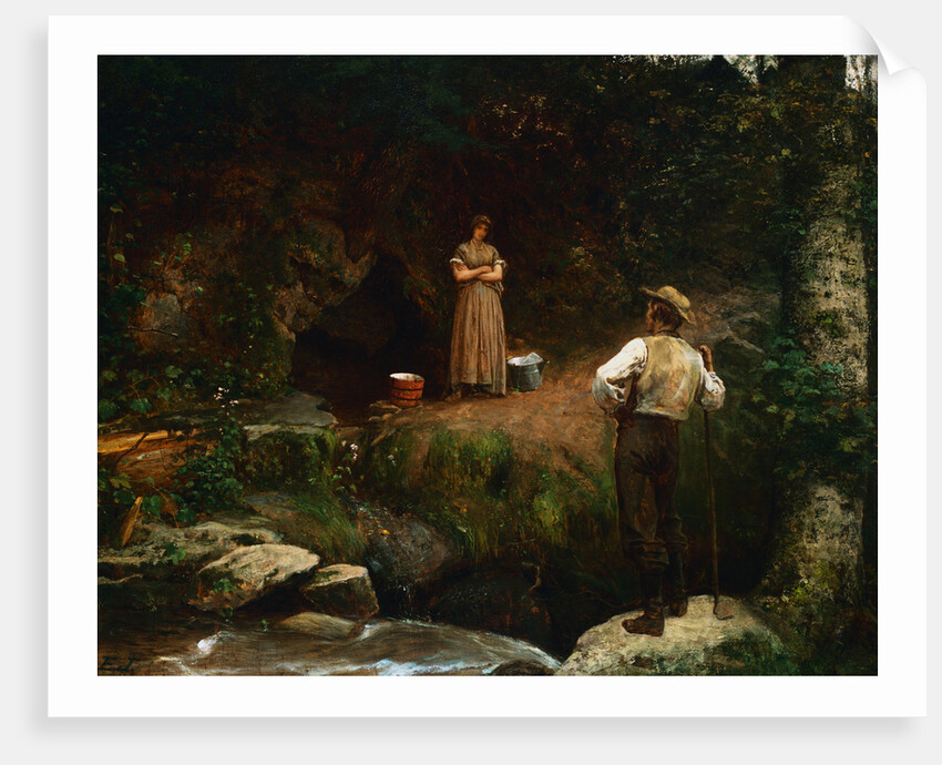 Early Lovers by Eastman Johnson