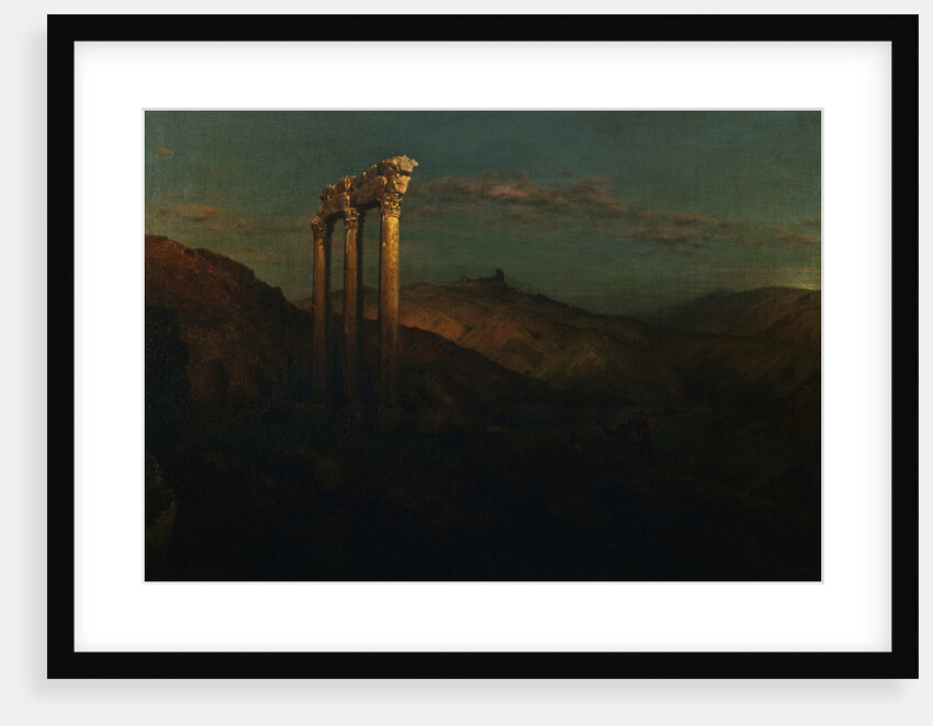 Ruins at Baalbek by Frederic Edwin Church