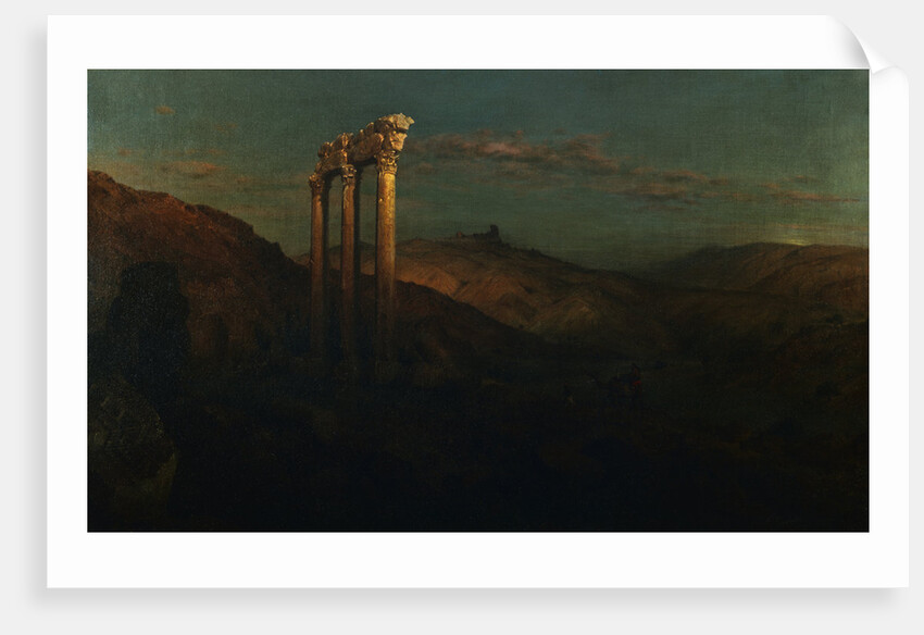 Ruins at Baalbek by Frederic Edwin Church