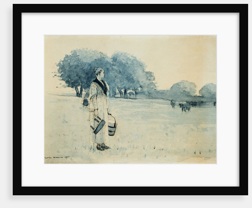 Milkmaid by Winslow Homer