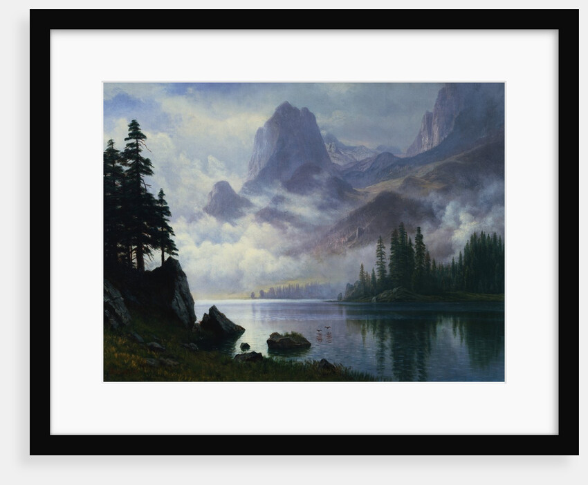 Mountain Out of the Mist by Albert Bierstadt
