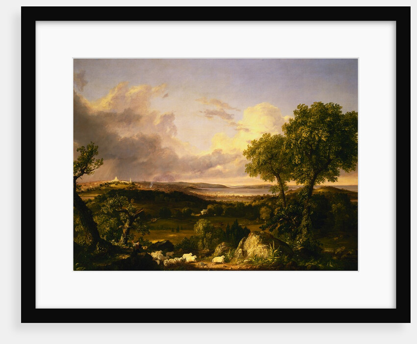 View of Boston by Thomas Cole