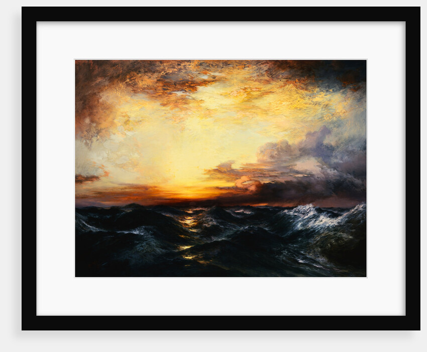 Pacific Sunset by Thomas Moran