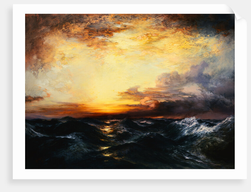 Pacific Sunset by Thomas Moran