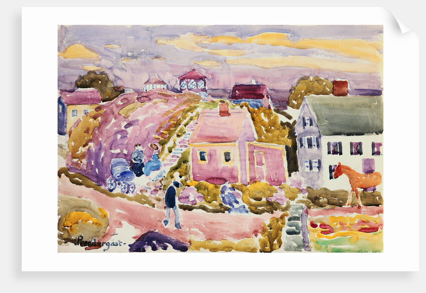 Rockport, Mass by Maurice Brazil Prendergast