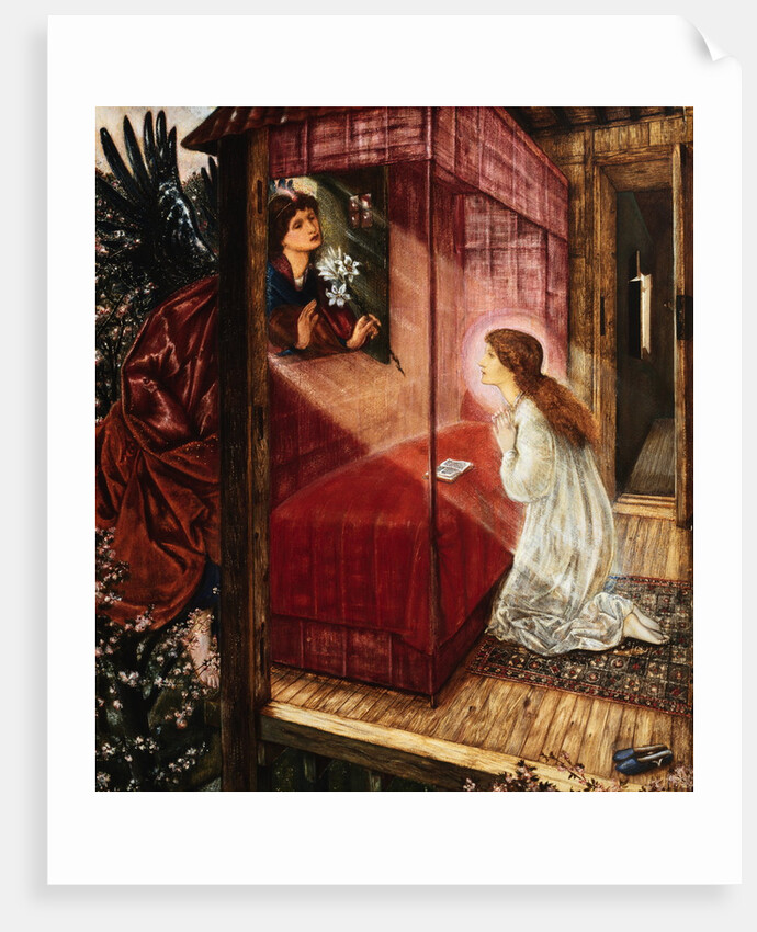 The Annunciation (The Flower of God) by Sir Edward Coley Burne Jones