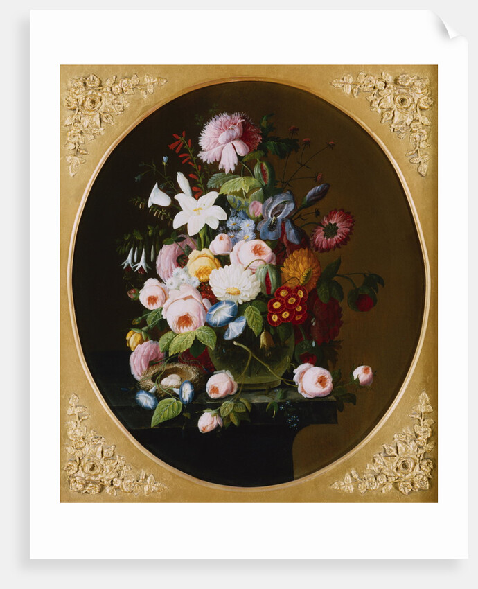 Nature's Bounty: A Pair of Still Lifes (2 of 2) by Severin Roesen