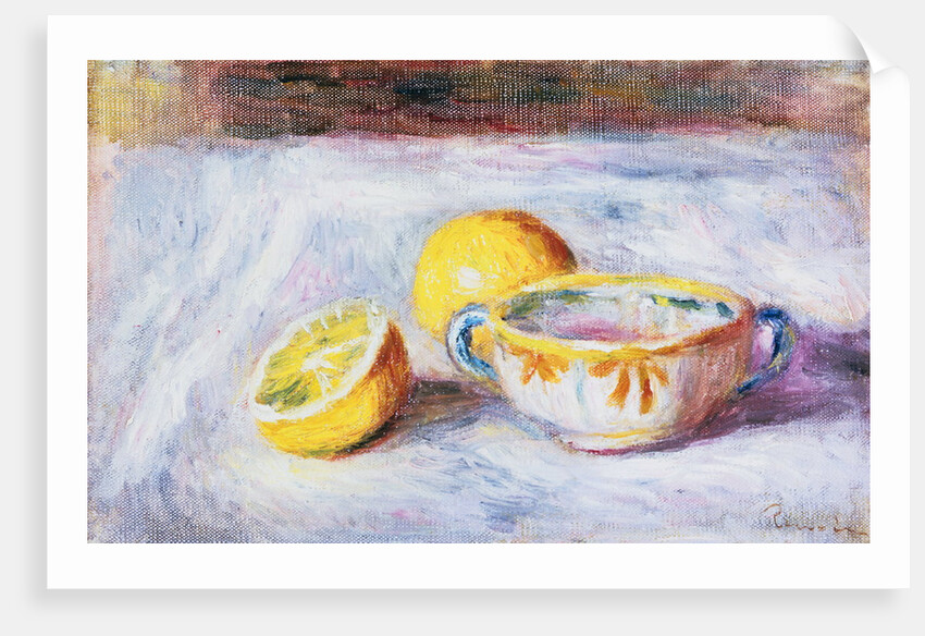Nature Morte aux Citrons by Pierre-Auguste Renoir